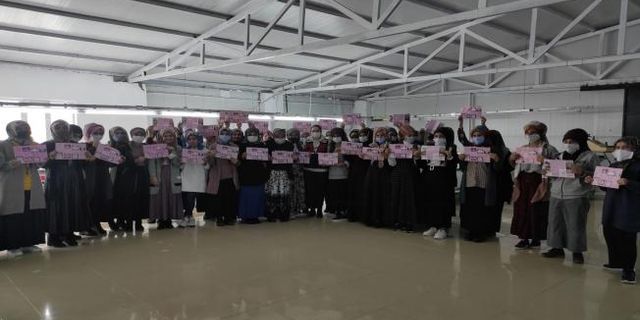 Tut ve Sincikli kadınlara KADES uygulaması anlatıldı
