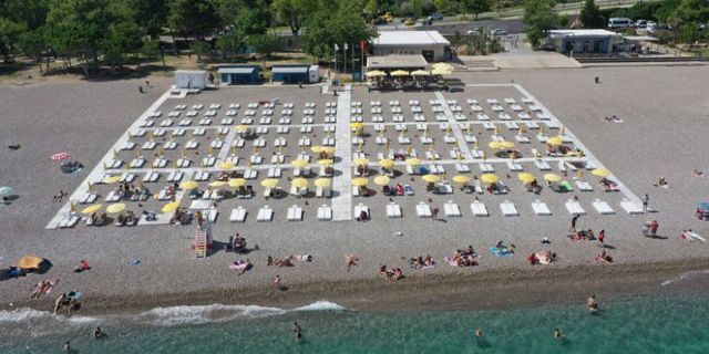 Belediye plajları 2022 yılında rekor kırdı