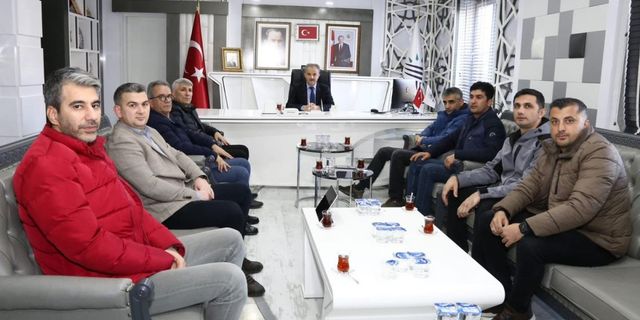Başkan Kılınç Karayolları Bölge Müdürlüğü personelini ağırladı