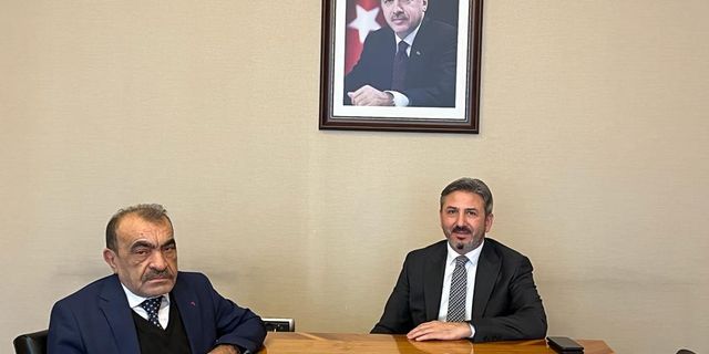 Başkan Dişkaya'dan Başkan Aydın'a ziyaret