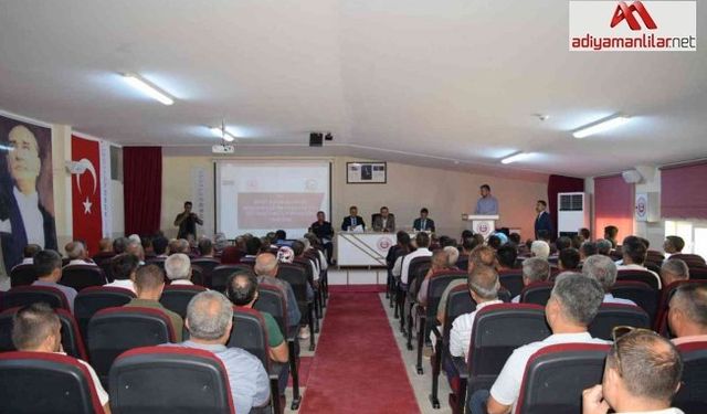 Besni’de ’’Güvenli eğitim’’ toplantısı yapıldı