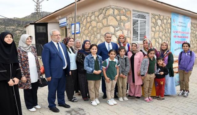 Adıyaman’ın İlk köy yaşam merkezi Rezip köyünde açıldı