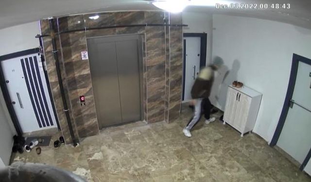 Ayakkabı hırsızı kameralara yakalandı - Videolu Haber 