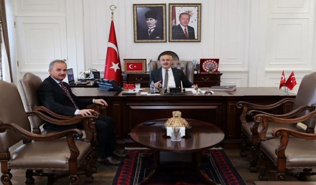 Başkan Kılınç’tan Vali Köşker’e ziyaret