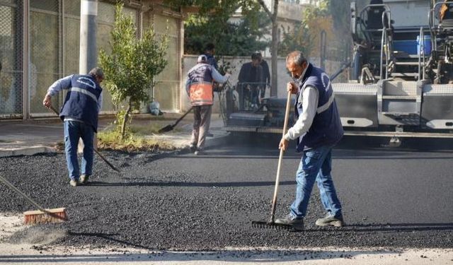 Fatih mahallesinde yol yapım çalışması - Videolu Haber 