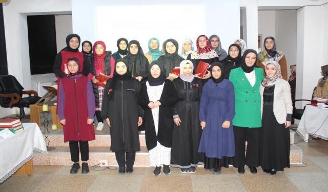 Kahta'da Hafızlık ve Kur’an-ı Kerim’i Güzel Okuma yarışmaları finalleri yapıldı