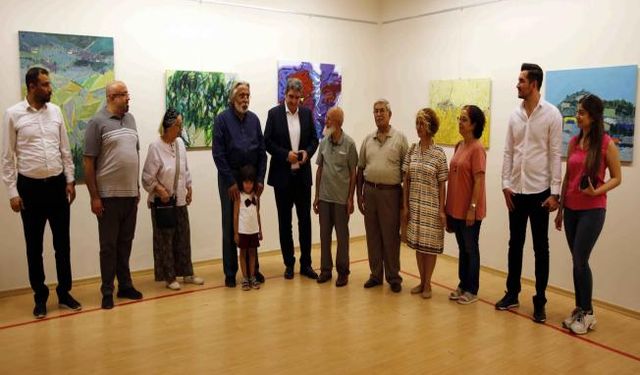Ressam Haydar Durmuş 55’inci kişisel sergisini açtı