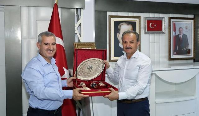 Yeşilyurt Belediye Başkanı Çınar'dan, Başkan Kılınç'a ziyaret