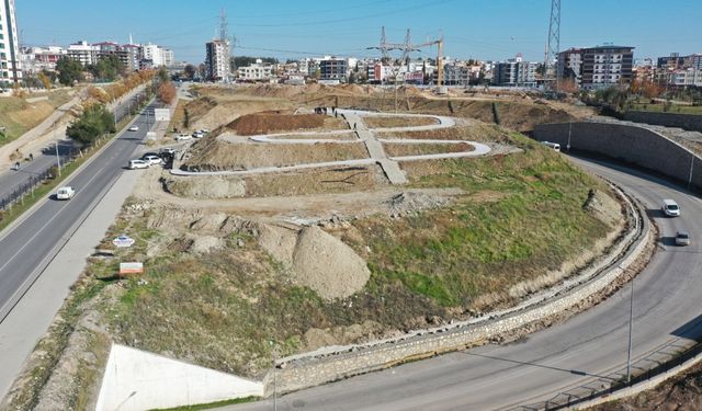 Adıyaman Eğriçay Kavşağında düzenleme çalışmaları devam ediyor