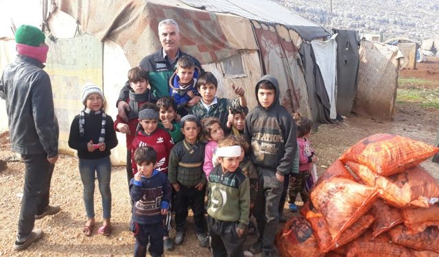 Besni İHH’dan İdlib’deki çadır kamplarda yaşayanlar için çağrı
