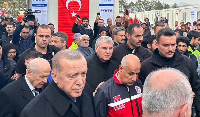 Adıyaman'da Cumhurbaşkanı Erdoğan'da 'Sakarya' brifingi