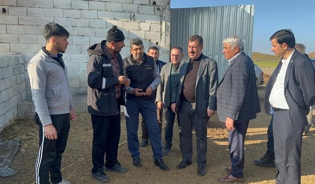 TÜDKİYEB Genel Başkanı Nihat Çelik afet bölgesinde incelemelerde bulundu 