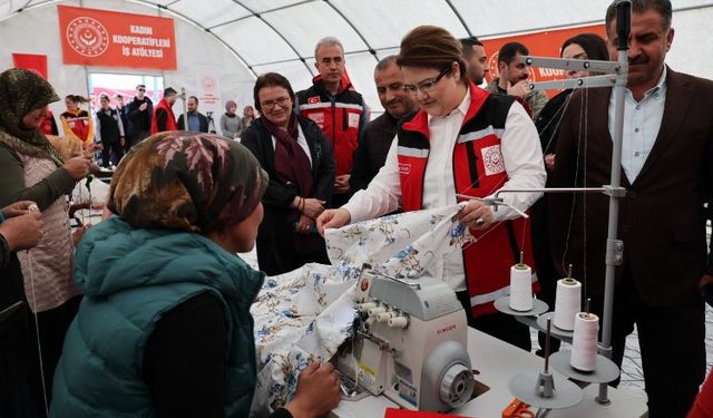 Afetzede kadınlara ekonomik teşvik