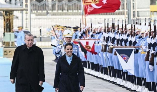 Macaristan Cumhurbaşkanı Novak Türkiye’de...  Macaristan'a TANAP desteği