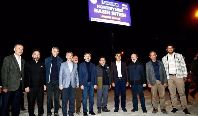 Adıyaman'da 'Basın Sitesi' hak sahiplerine teslim edildi