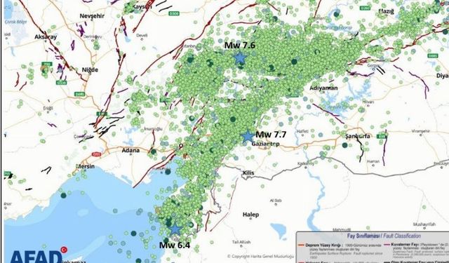 2 ayda 24 bin 927 deprem meydana geldi