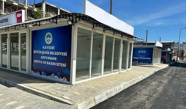 Adıyaman'daki gazetecilere Kayseri'den 'büyük' kolaylık