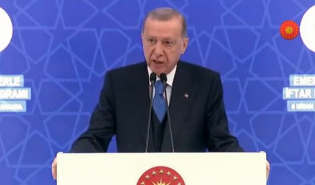 Cumhurbaşkanı Erdoğan: İsrail'in yaptığı zulüm siyasetidir