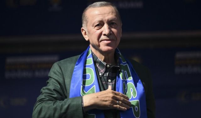 Erdoğan'dan Çaykur Rizespor'a tebrik