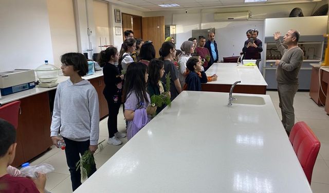 Kahta BİLSEM öğrencilerinden MYO’ya ziyaret 