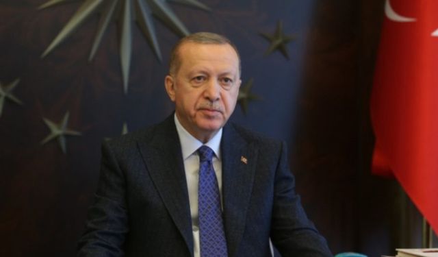 Cumhurbaşkanı Erdoğan'dan şehit ailesine taziye mesajı