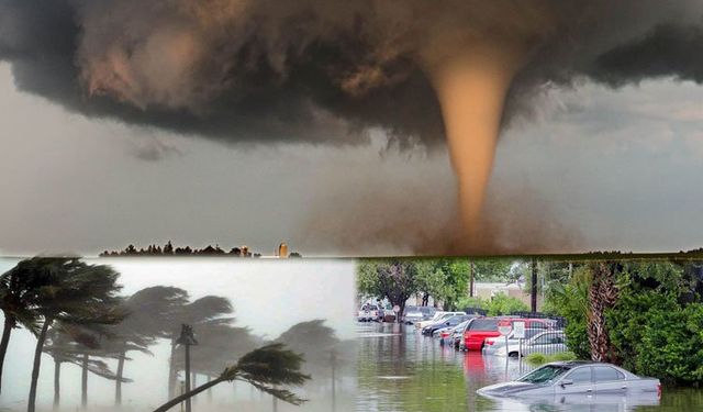 Meteoroloji'den kuvvetli yağış, sel, fırtına, dolu uyarısı