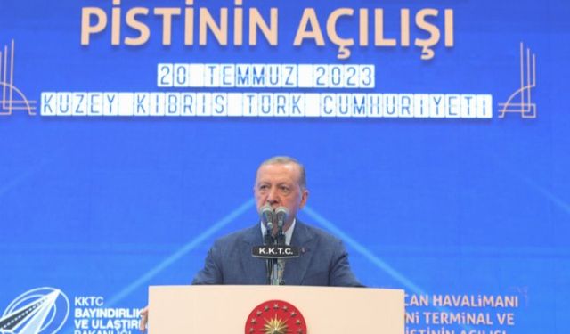 Cumhurbaşkanı Erdoğan KKTC'den BM'ye çağrısını yineledi