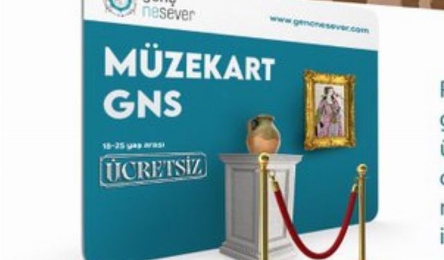 Gençlere ücretsiz 'Müzekart'