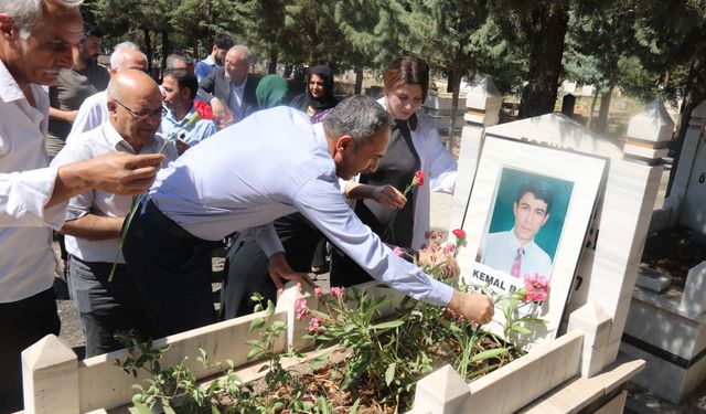 Basın Şehidi Kemal Bağcı unutulmadı 