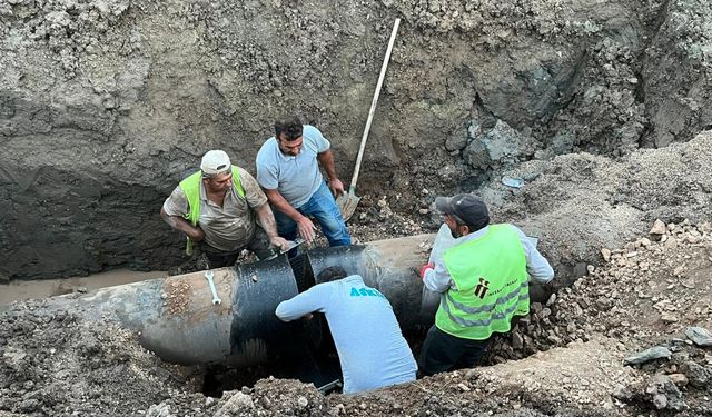 Adıyaman Belediyesi su sorununu ortadan kaldırmak için çalışmalara devam ediyor