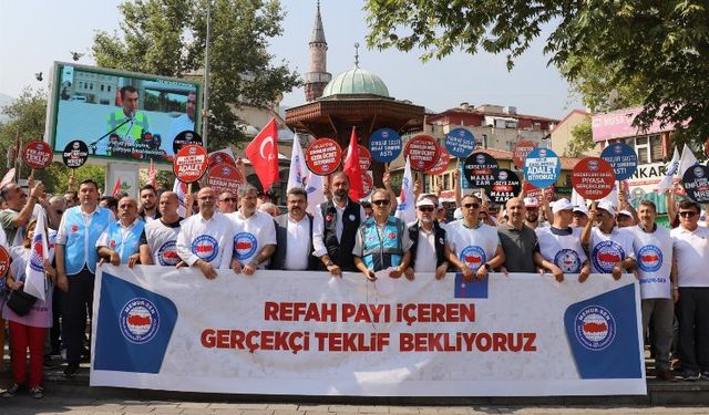 Memur-Sen Bursa'dan seslendi: Gerçekçi teklif bekliyoruz