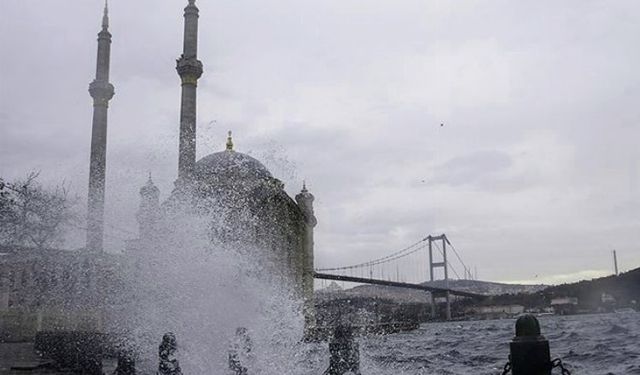 Meteorolojiden 'kuvvetli rüzgar' uyarısı