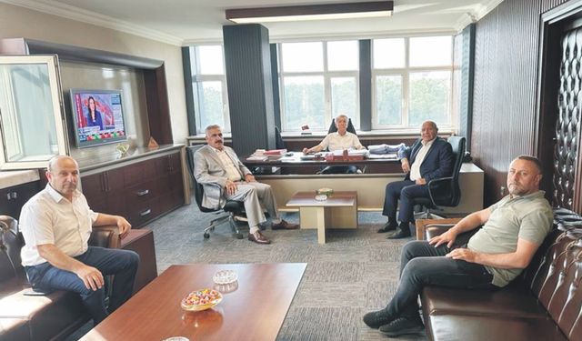 Başkan Aydın, Ankara’da bazı temaslarda bulundu 