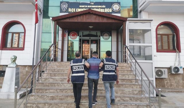 28 yıl hapis cezası olan şüpheli Kahta’da yakalandı 