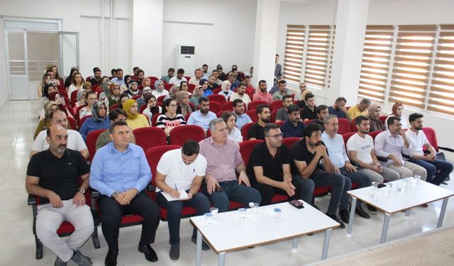 Kahta'da rehber öğretmenleriyle sene başı toplantısı