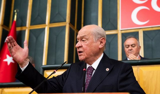 Bahçeli: "Füzeye karşı sapanla insanlık mevziisine girmek için yola revan olmazsam namerdim"