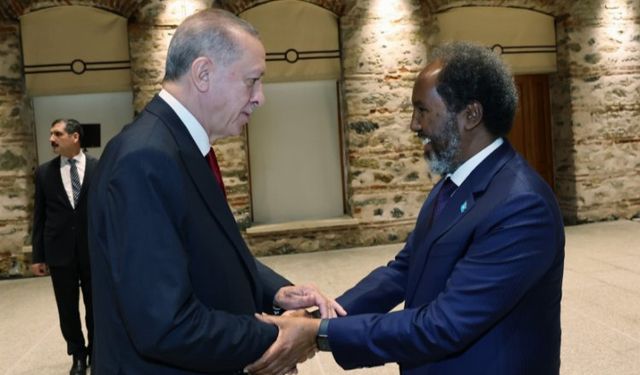 Cumhurbaşkanı Erdoğan, Somalili mevkidaşıyla görüştü