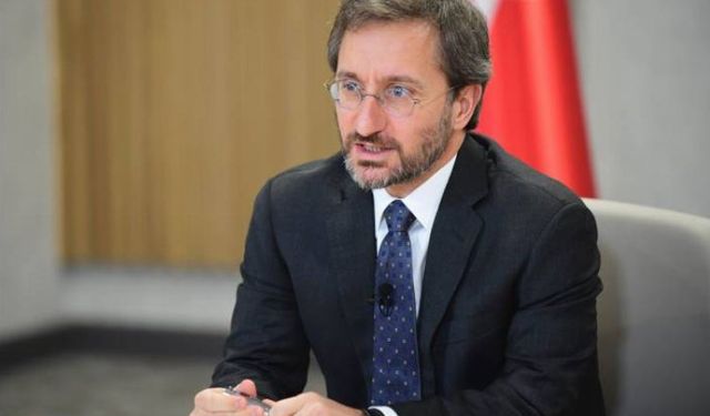 Fahrettin Altun'dan 'geçmiş olsun' ve 'dezenformasyon' mesajı