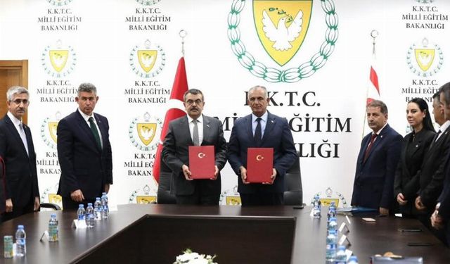 Türkiye ile KKTC arasında eğitimde iş birliği