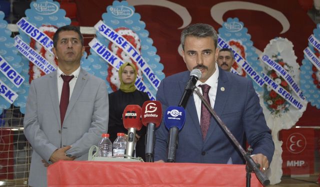 Ali Önat MHP Adıyaman İl Başkanlığı’na seçildi