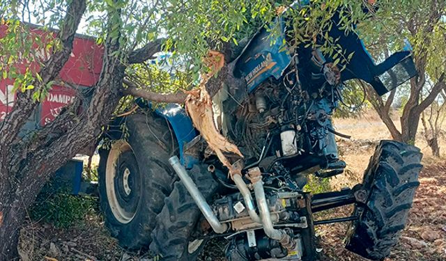 Besni'de traktör kazası: 1 ağır yaralı