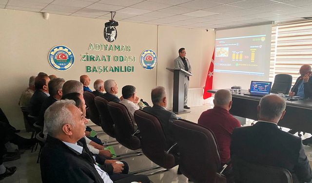 TİGEM’den Adıyamanlı çiftçi ve besicilere eğitim