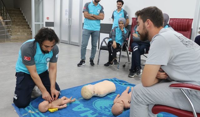 UMKE personellerine teorik ve uygulamalı eğitim