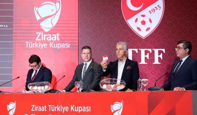 Ziraat Türkiye Kupası 3. Eleme Turu Kura Çekimi Yapıldı