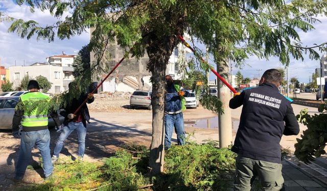 Adıyaman Belediyesi çalışmalarına devam ediyor