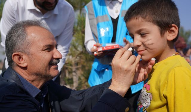 Adıyaman'da çocuklar için 'Sonbahar Çocuk Buluşması' etkinliği düzenledi