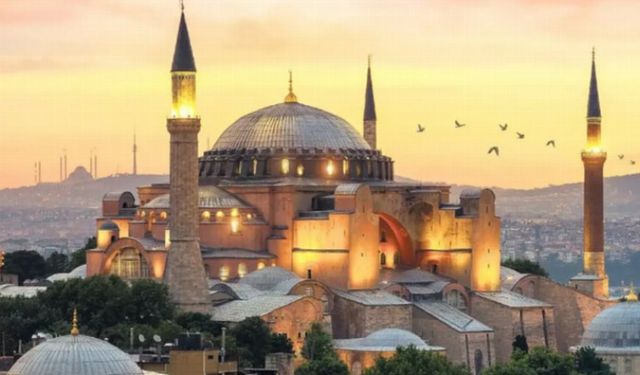 AK Partili belediyeler Gazze için Ayasofya'da buluştular