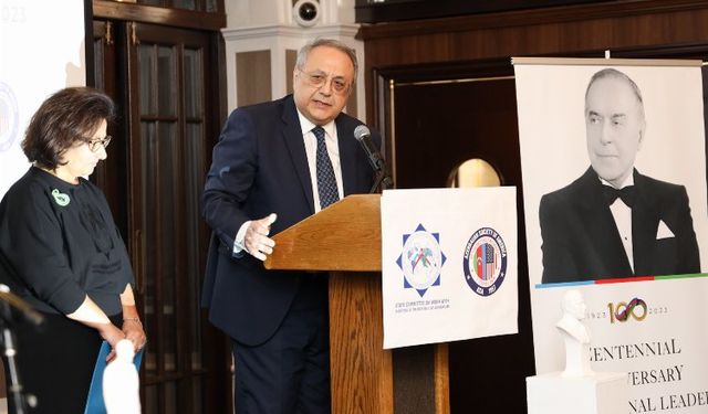 Aliyev, doğumunun 100. yılında New York’ta anıldı