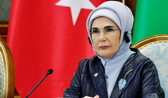 Emine Erdoğan'dan dünyaya çağrı... 'Filistin için tek yürek' toplantısı