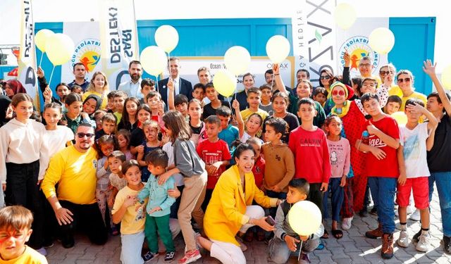 Kahramanmaraşlı depremzede çocuklara 'sarı' destek